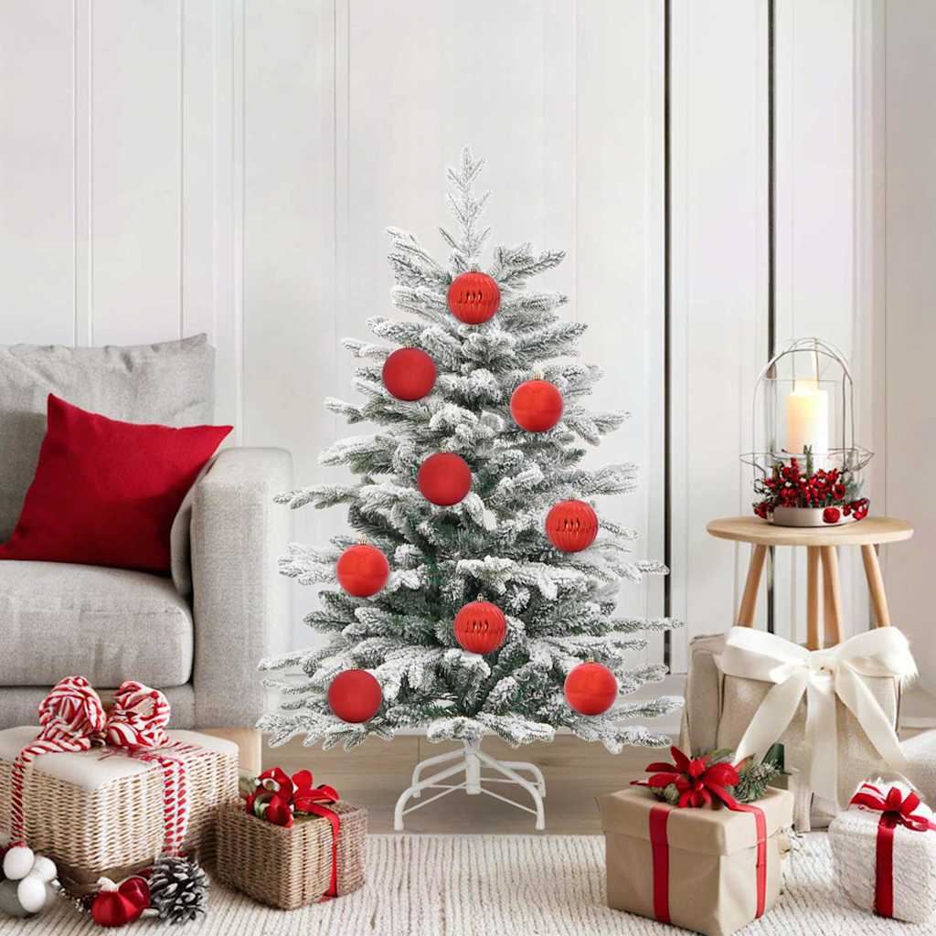 JUNG Vida Weihnachtsbaumkugel Set XL 15 pcs Rot Kunststoff