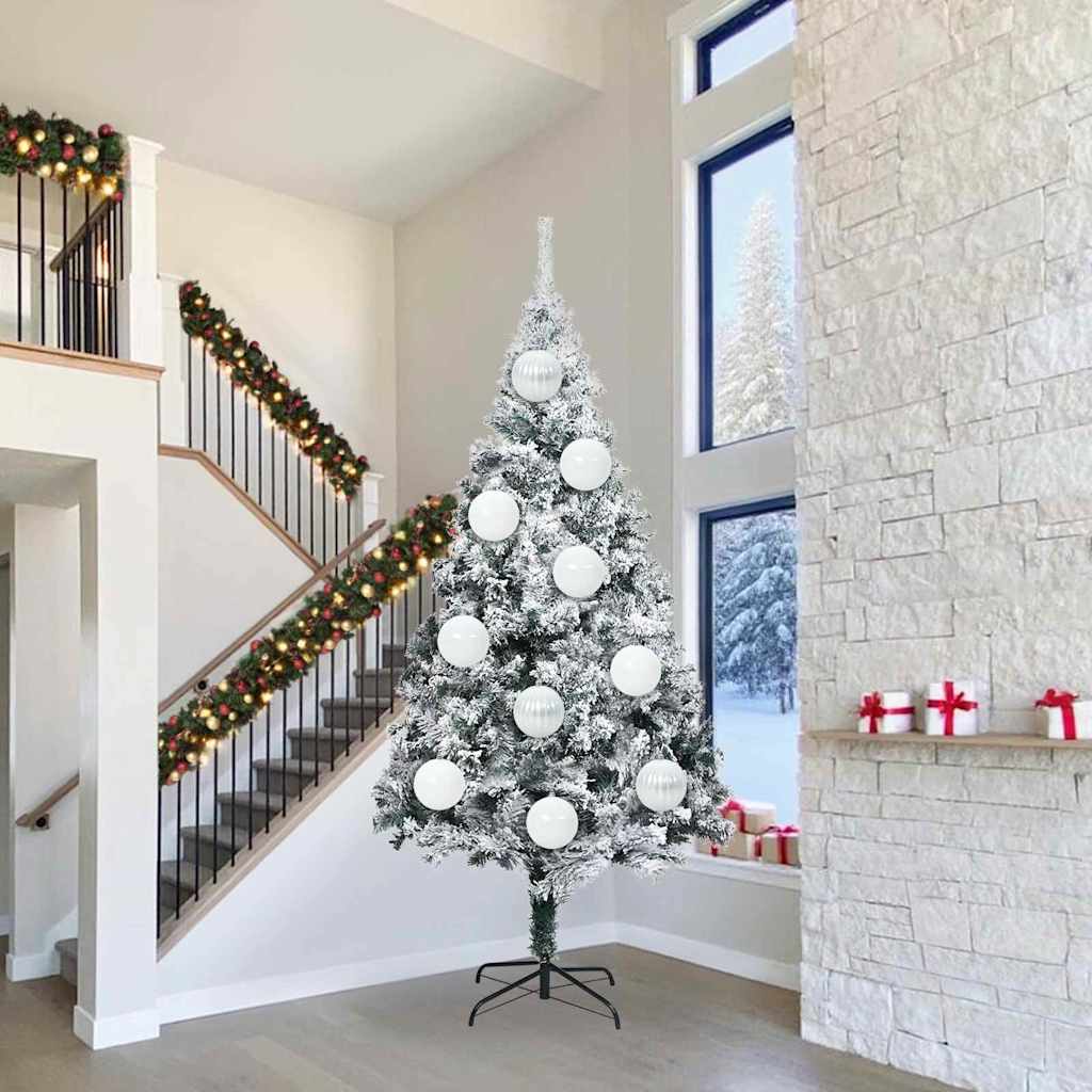 JUNG Vida Weihnachtsbaumkugel Set XXL 3 pcs Weiß Kunststoff