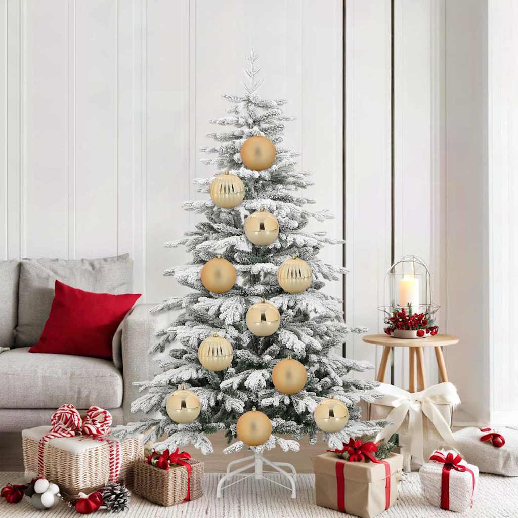 JUNG Vida Weihnachtskugelset XL 9 pcs Gold Kunststoff