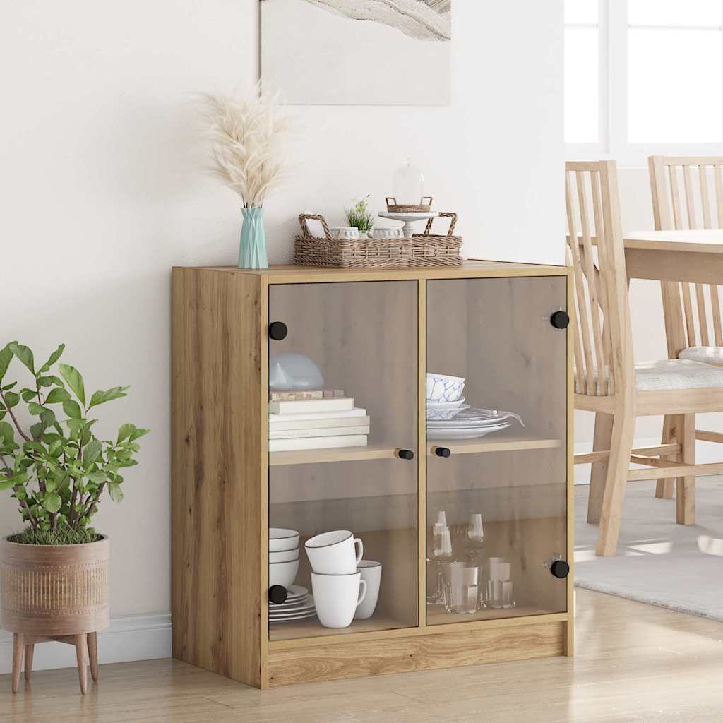 JUNG Vida Seitenschrank Artisan-Eiche 68 x 37 x 75,5 cm Holzwerkstoff