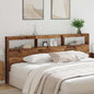 JUNG Vida Kopfteil mit Regal Altholz 220 x 17 x 102 cm Holzwerkstoff
