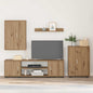 JUNG Vida TV-Schrankset Wandmontiert 4 pcs Artisan-Eiche Holzwerkstoff