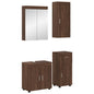 JUNG Vida Badezimmermöbel-Set TULUM Braun Eichen-Optik Holzwerkstoff