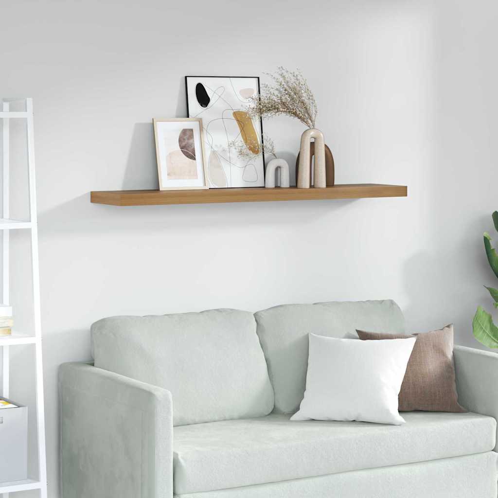 JUNG Vida Wandregal Wandmontiert Braun 120 x 23,5 x 4 cm Holzwerkstoff