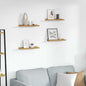 JUNG Vida Wandregal mit Regal 4 pcs Beige 40 x 9 x 3 cm Holzwerkstoff