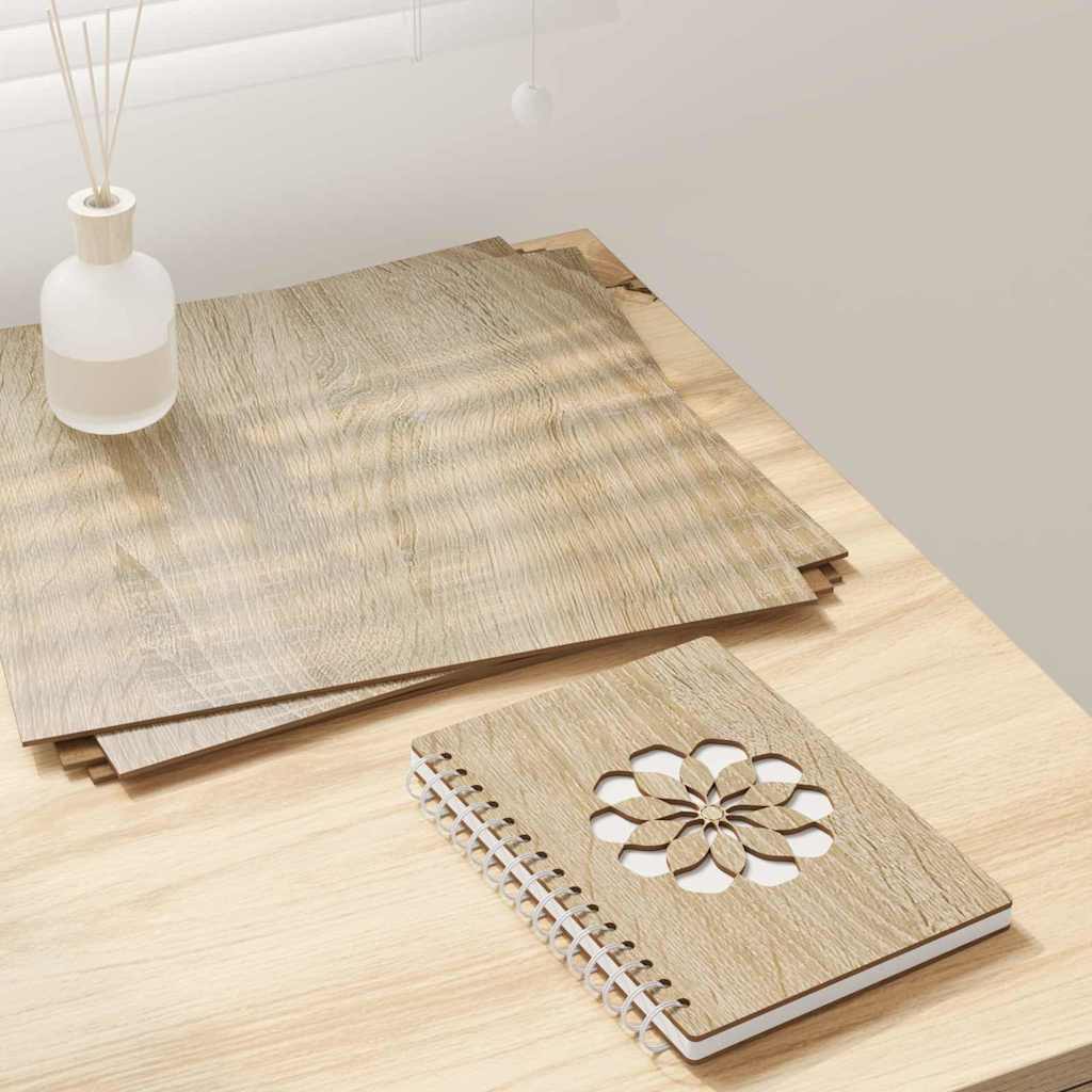 JUNG Vida Dekoplatten 12 pcs Sonoma-Eiche 30 x 30 x 0,27 cm Holzwerkstoff