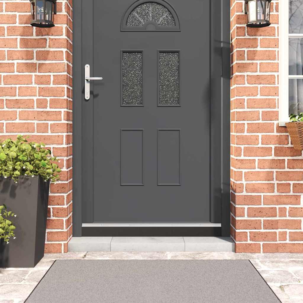 JUNG Vida Aufsteck Türbürstendichtungen 12 pcs Silber 100 cm