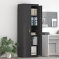 JUNG Vida Aufbewahrungsschrank 2 pcs Schwarz 60 x 40 x 180 cm Stahl