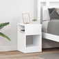 JUNG Vida Beistelltisch 2 pcs Weiß 30,5 x 30 x 45 cm Holzwerkstoff