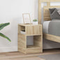 JUNG Vida Beistelltisch 2 pcs Sonoma-Eiche 30,5 x 30 x 45 cm
