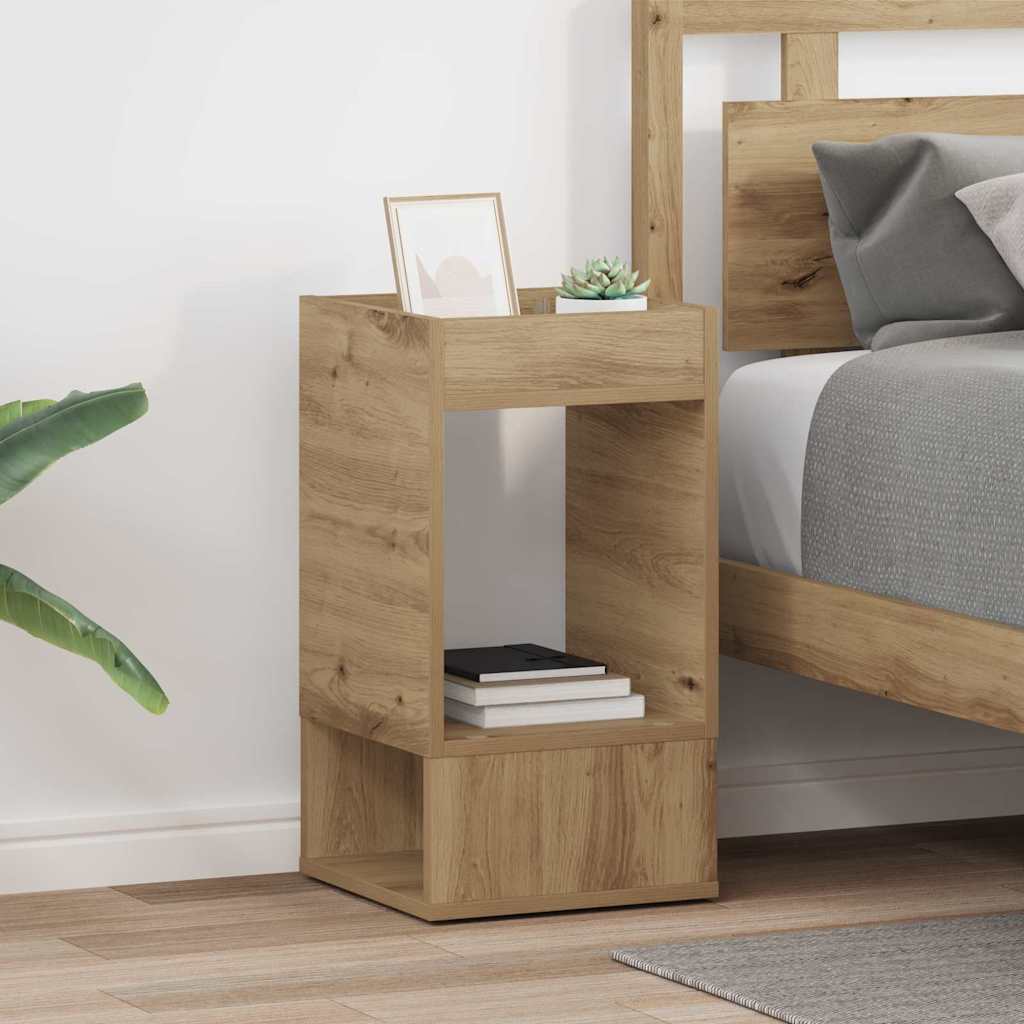 JUNG Vida Beistelltisch 2 pcs Artisan-Eiche 30 x 30 x 56 cm Holzwerkstoff