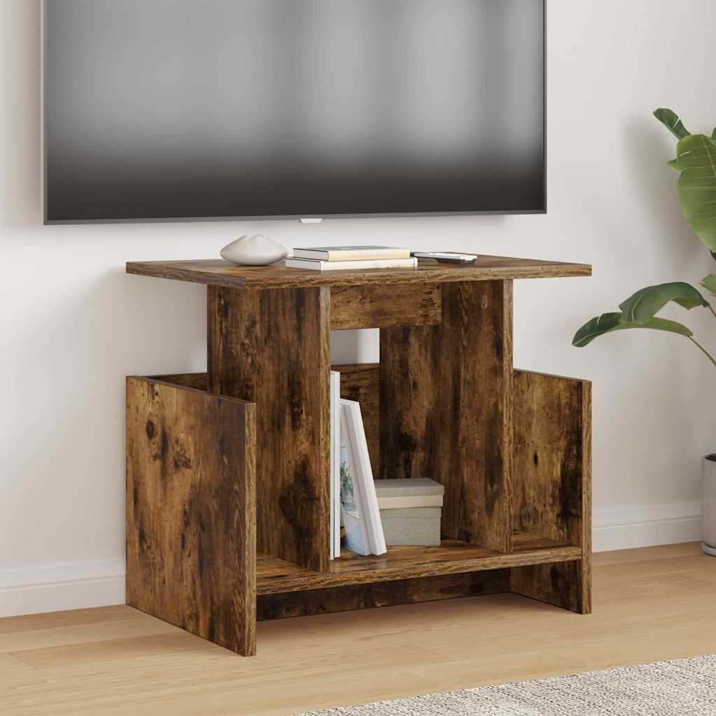 JUNG Vida TV-Ständer Geräucherte Eiche 50 x 35 x 45 cm Holzwerkstoff