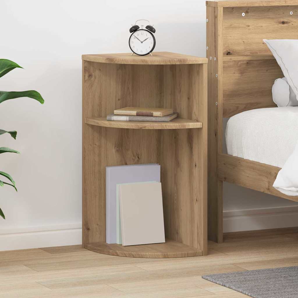 JUNG Vida Beistelltisch Artisan-Eiche 29,6 x 29,6 x 60 cm Holzwerkstoff