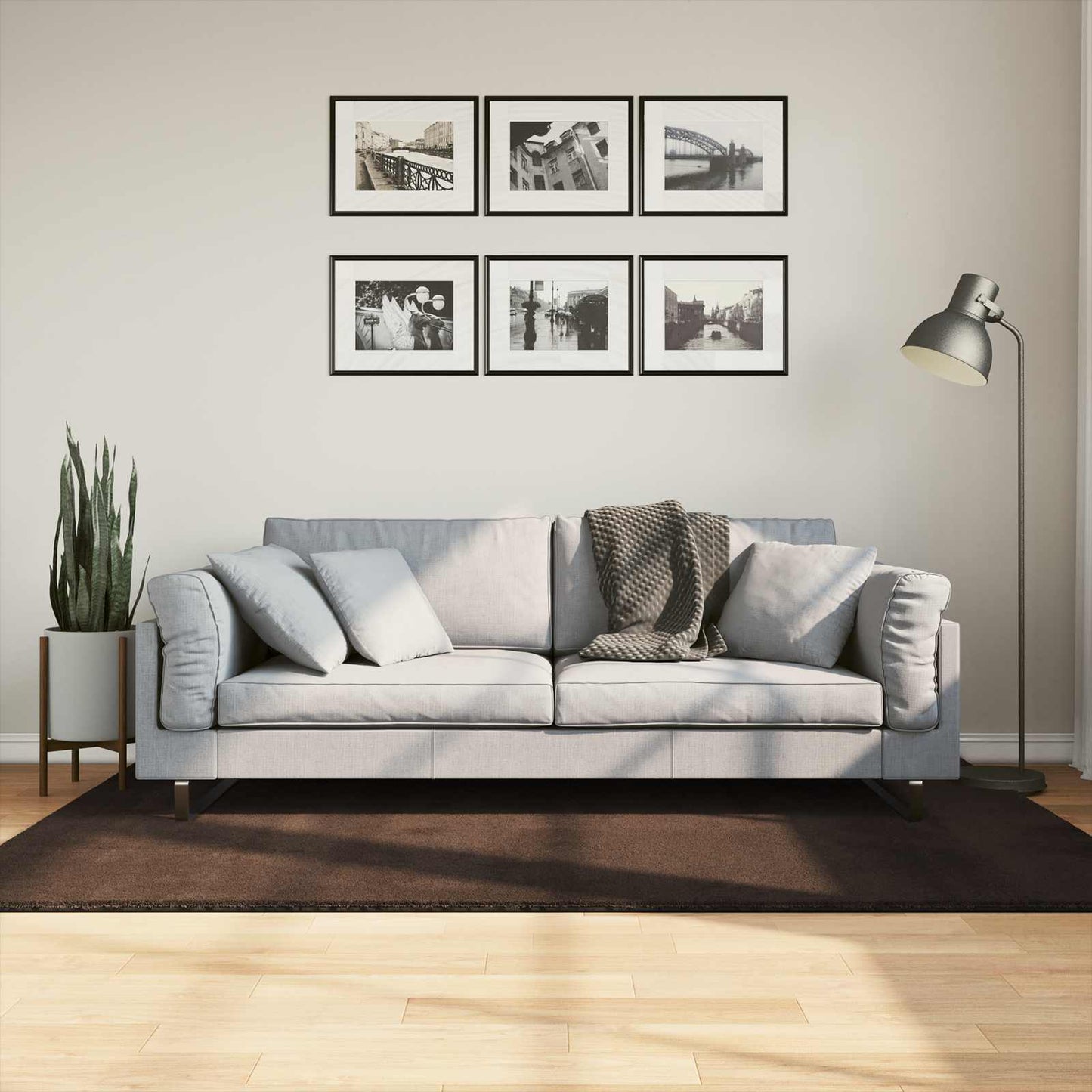 JUNG Vida Bereichsteppiche HUARTE Braun 170 x 120 cm Polyester