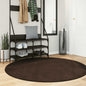 JUNG Vida Bereichsteppiche Rund HUARTE Braun Ø 160 CM Polyester
