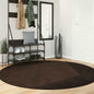 JUNG Vida Bereichsteppiche Rund HUARTE Braun Ø 200 CM Polyester