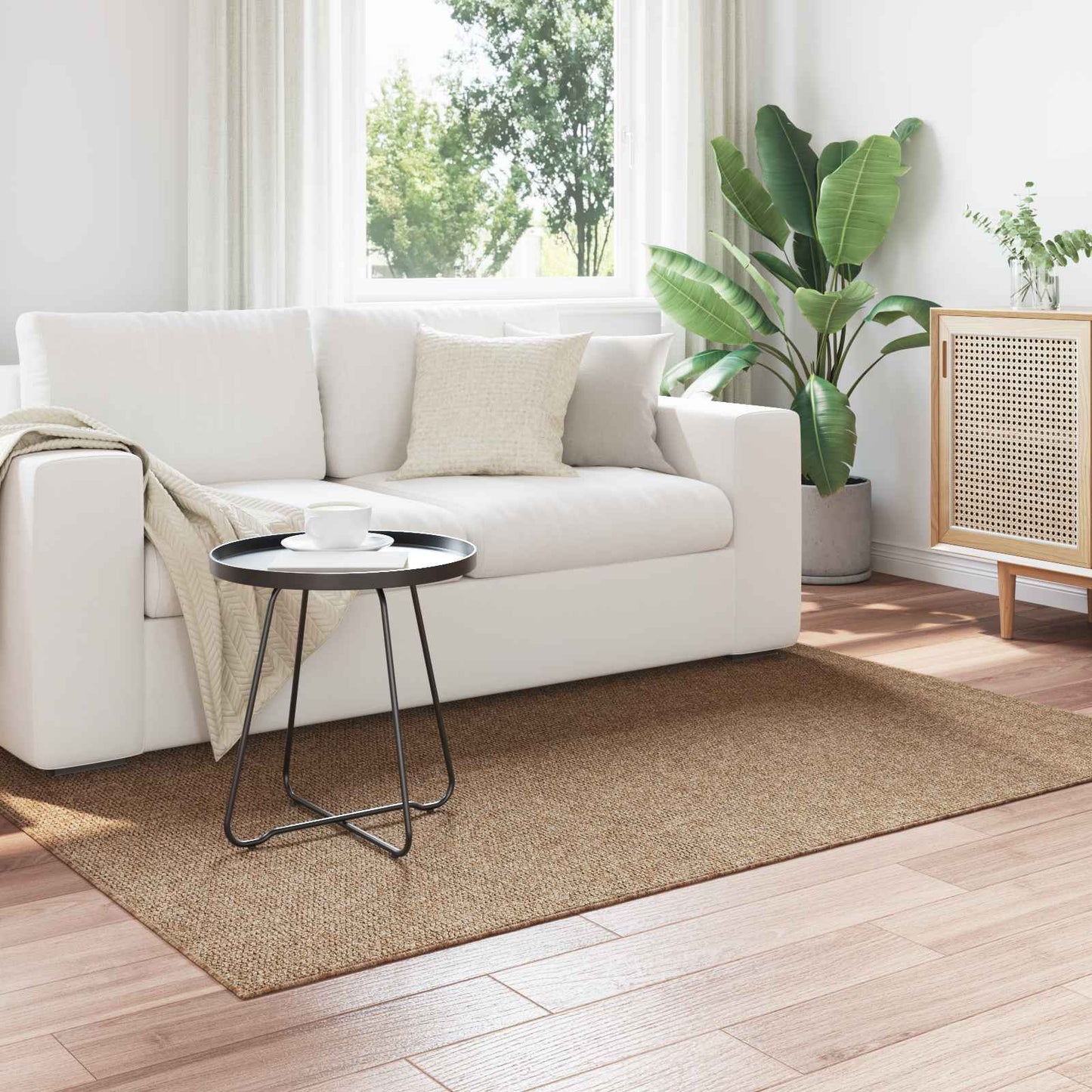JUNG Vida Bereichsteppiche HUARTE Natur 200 x 140 cm Polyester
