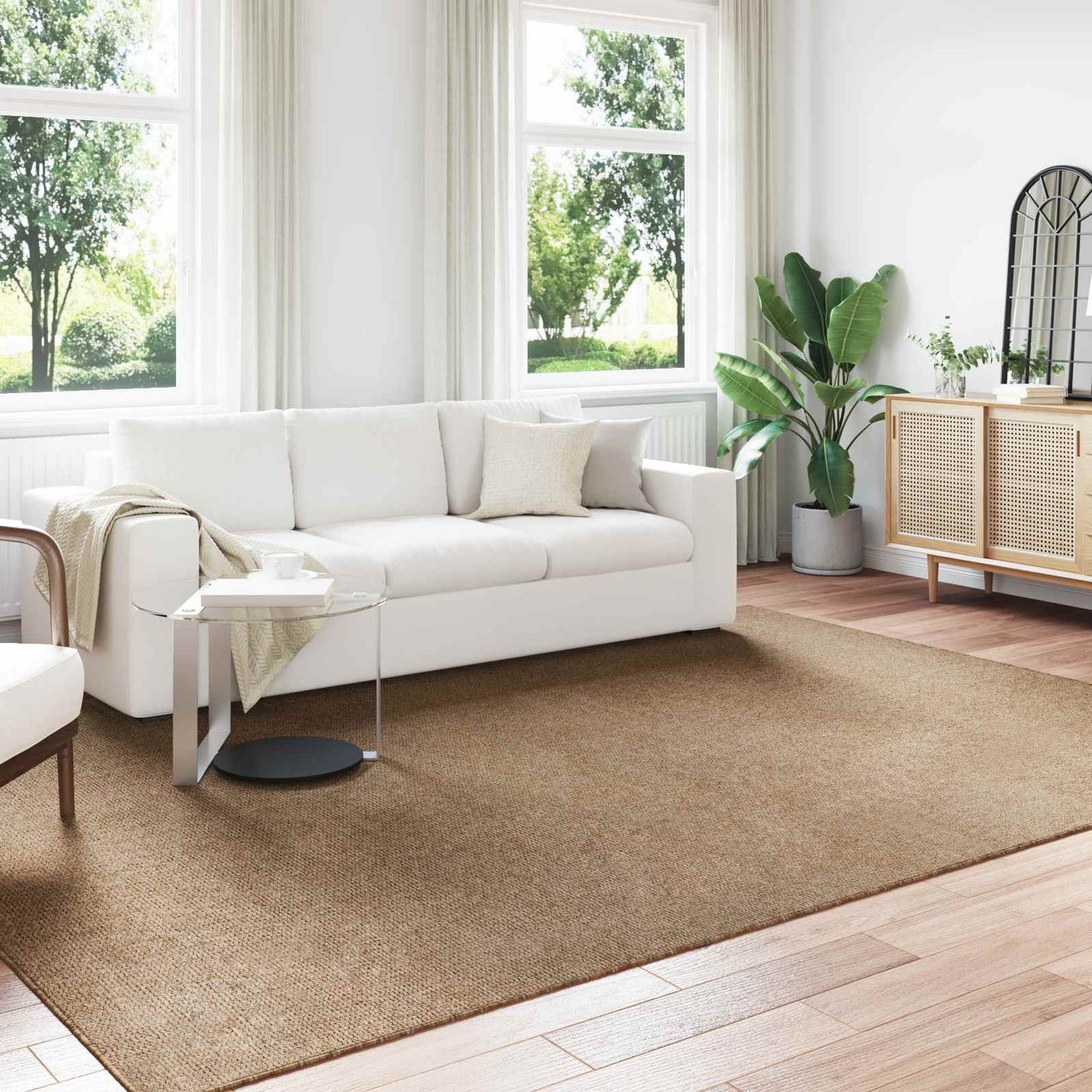 JUNG Vida Bereichsteppiche HUARTE Natur 280 x 200 cm Polyester