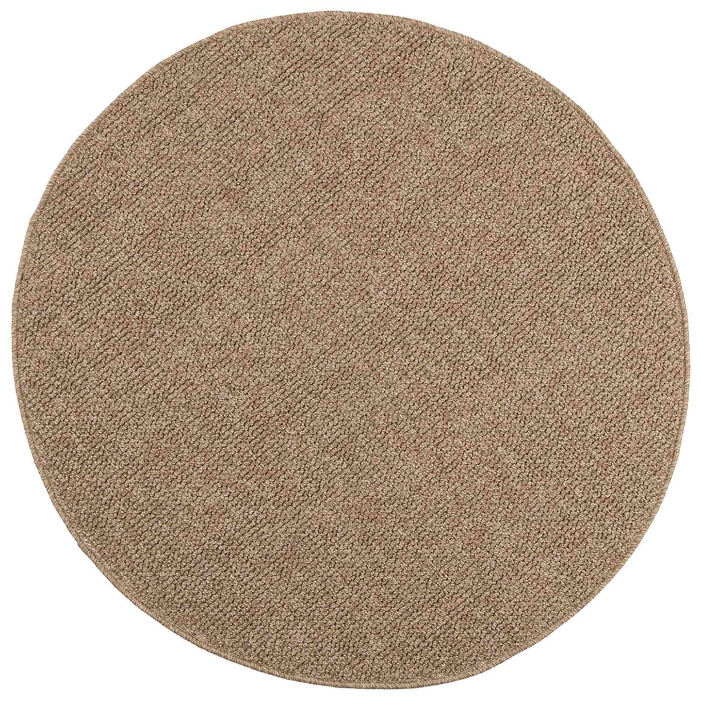 JUNG Vida Bereichsteppiche Rund HUARTE Natur Ø 160 CM Polyester