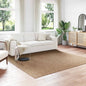JUNG Vida Bereichsteppiche Moiré HUARTE Natur 240 x 240 cm Polyester
