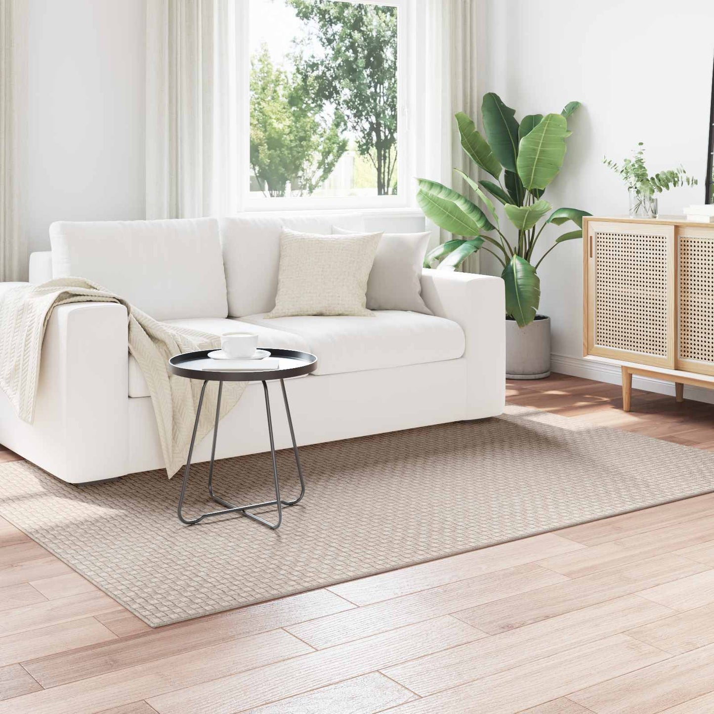 JUNG Vida Bereichsteppiche HUARTE Creme 170 x 120 cm Polyester