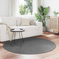 JUNG Vida Bereichsteppiche Rund HUARTE Anthrazit Ø 120 CM Polyester