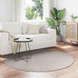 JUNG Vida Bereichsteppiche Rund HUARTE Creme Ø 200 CM Polyester