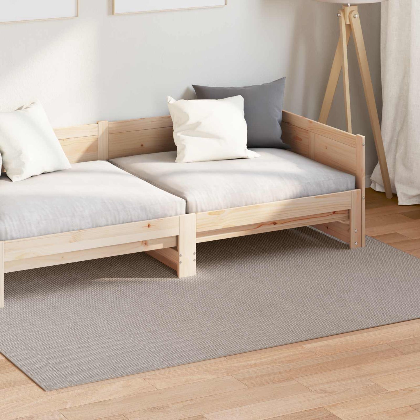 JUNG Vida Bereichsteppiche HUARTE Creme und Taupe 230 x 160 cm Polyester