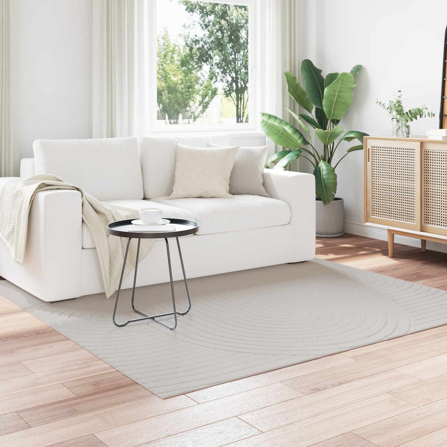 JUNG Vida Bereichsteppiche Rechtwinklig HUARTE Sand 280 x 200 cm