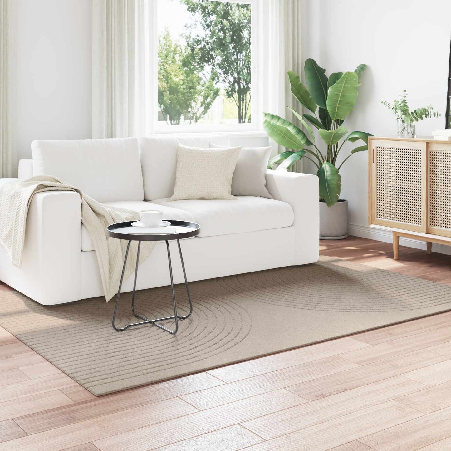 JUNG Vida Bereichsteppiche HUARTE Beige 170 x 120 cm Polyester
