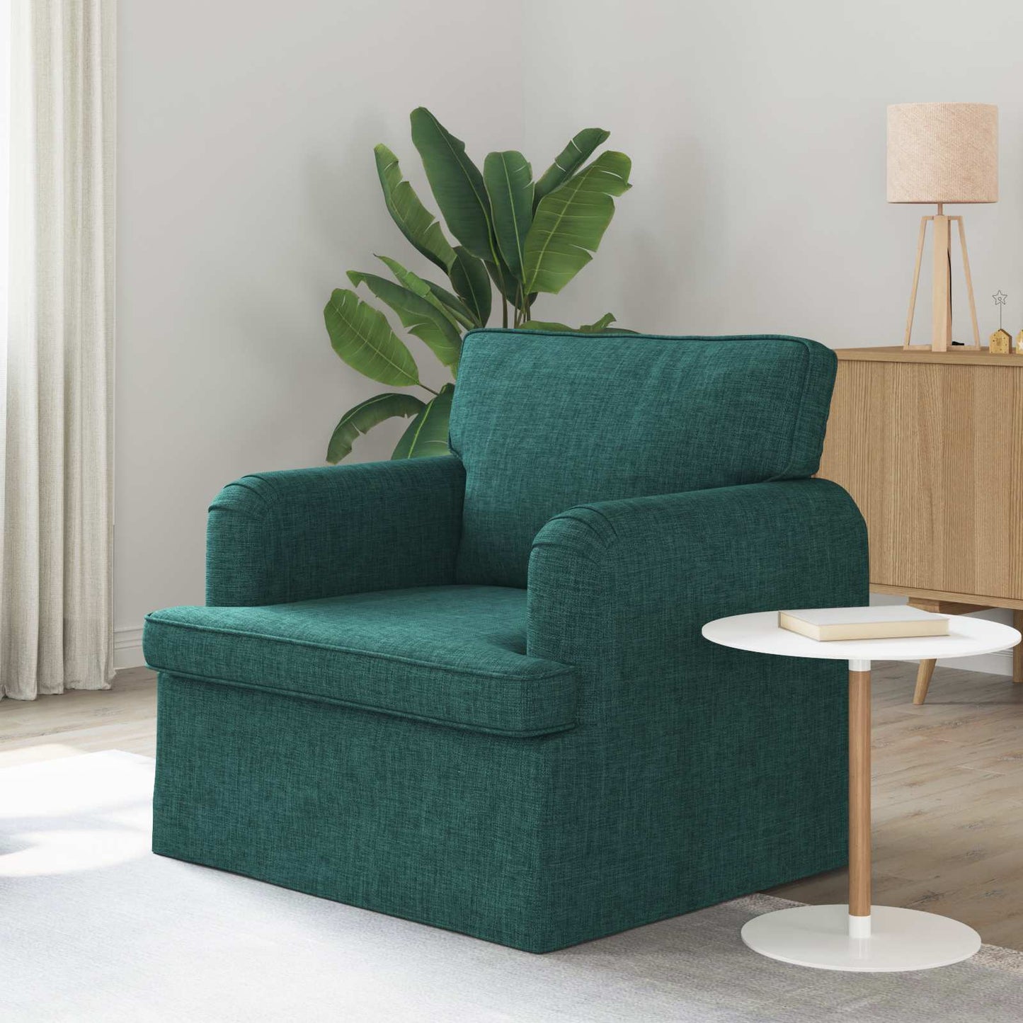 JUNG Vida Sofa Dunkelgrün Gesamtabmessungen: 84 x 80 x 85 cm (B x T x H)