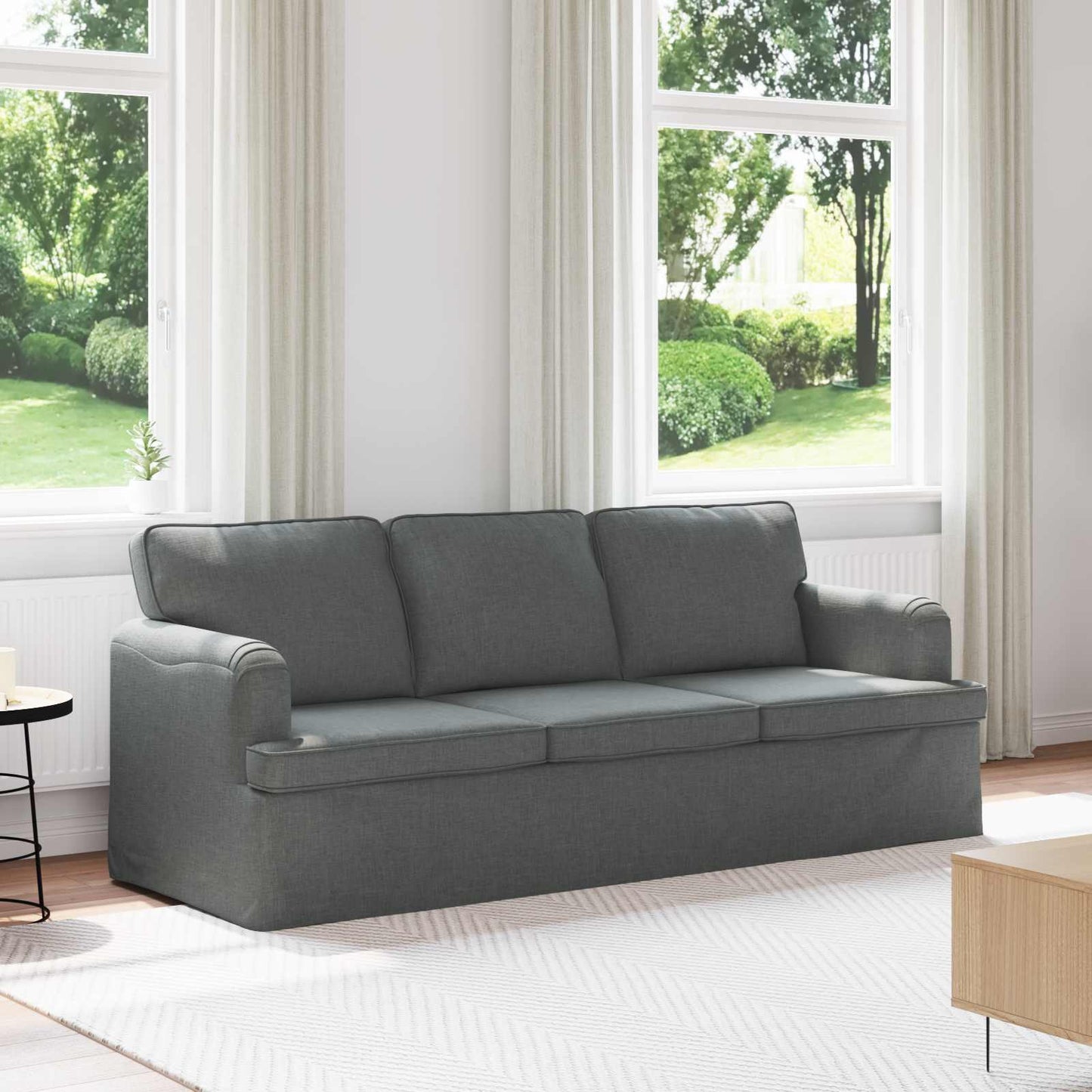 JUNG Vida Sofa Dunkelgrau Gesamtabmessungen: 201 x 80 x 85 cm (B x T x H)