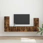 JUNG Vida TV-Schrankset 4 pcs Geräucherte Eiche Holzwerkstoff