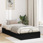 JUNG Vida Ottoman Bettgestell Schwarz Eichen-Optik 80,5 x 200 cm