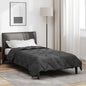 JUNG Vida Sommerdecke Anthrazit 220 x 140 cm Mikrofaser