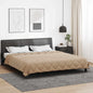 JUNG Vida Ganzjahresbettdecke Taupe 220 x 260 cm Mikrofaser