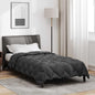 JUNG Vida Winterbettdecke Anthrazit 220 x 140 cm Mikrofaser