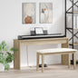 JUNG Vida Klavierständer Sonoma-Eiche 130 x 32 x 64 cm Holzwerkstoff