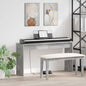 JUNG Vida Klavierständer Beton Grau 120 x 32 x 64 cm Holzwerkstoff