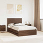 JUNG Vida Bettrahmen Braun Eichen-Optik 135 x 190 cm Ingenieurs Holz