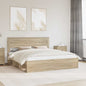JUNG Vida Bettrahmen Sonoma 200 x 200 cm Massives Kiefernholz