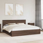 JUNG Vida Bettrahmen Braun Eichen-Optik 200 x 200 cm Ingenieurs Holz