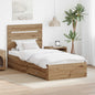 JUNG Vida Bettrahmen Artisan-Eiche 100 x 200 cm Holzwerkstoff