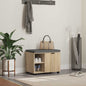 JUNG Vida Flurbank mit Kissen Uni Sonoma-Eiche 60 x 38 x 46 cm