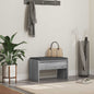 JUNG Vida Flurbank mit Kissen Graues Sonoma 63 x 38 x 40 cm