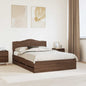 JUNG Vida Bettrahmen Braun Eichen-Optik 140 x 200 cm Ingenieurs Holz