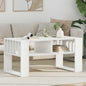 JUNG Vida Couchtisch Weiß 92 x 49,5 x 45 cm Holzwerkstoff