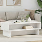 JUNG Vida Couchtisch Weiß 100 x 46 x 35 cm Holzwerkstoff