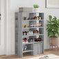 JUNG Vida Schuhschrank mit Regal 2 pcs Graues Sonoma Holzwerkstoff