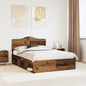 JUNG Vida Bettrahmen Altholz 140 x 190 cm Massives Kiefernholz